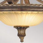 Deckenleuchte Stirling Castle (bronzefarben) 2x - Elstead Lighting