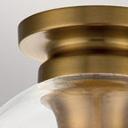 Deckenleuchte Tabby (messingfarben) 1x - Elstead Lighting