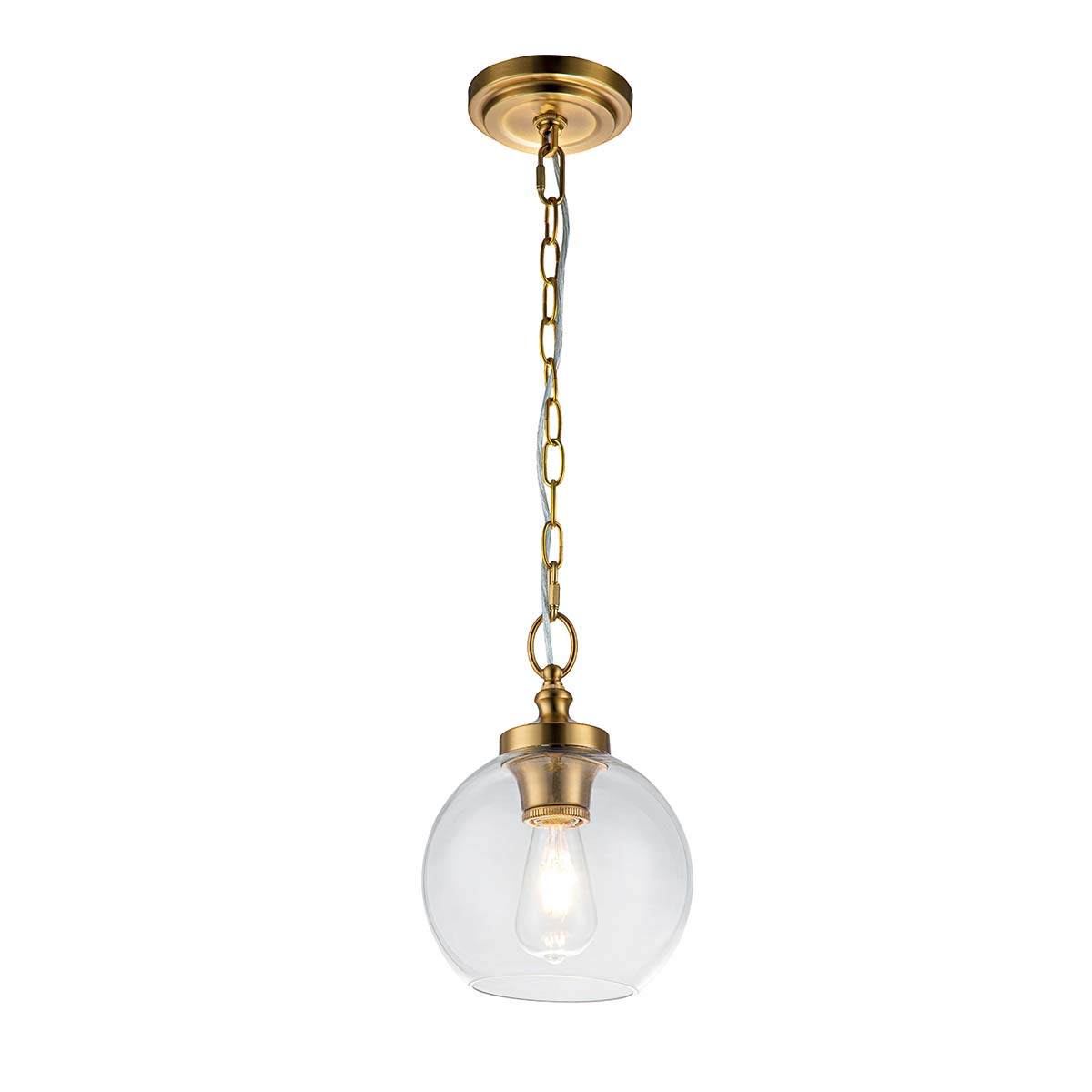 Pendelleuchte Tabby (messingfarben) 1x - Elstead Lighting