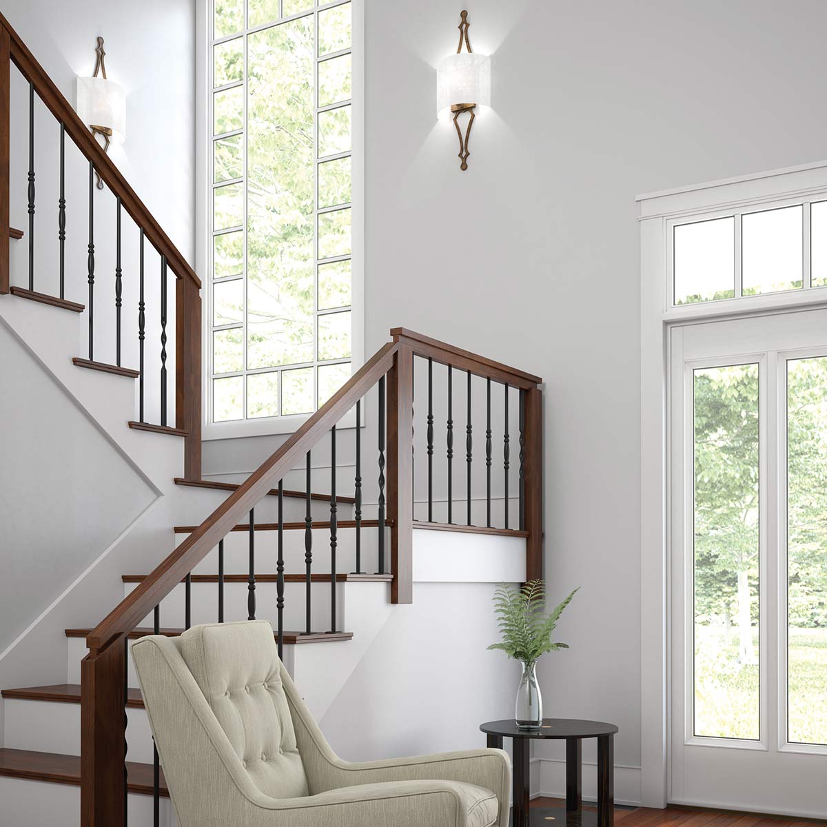 Wandleuchte Tilling (goldfarben) 1x - Elstead Lighting