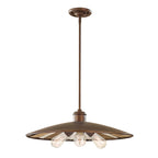 Pendelleuchte Urban Renewal (bronzefarben) 3x - Elstead Lighting