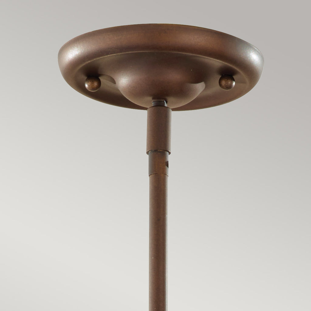 Pendelleuchte Urban Renewal (bronzefarben) 3x - Elstead Lighting