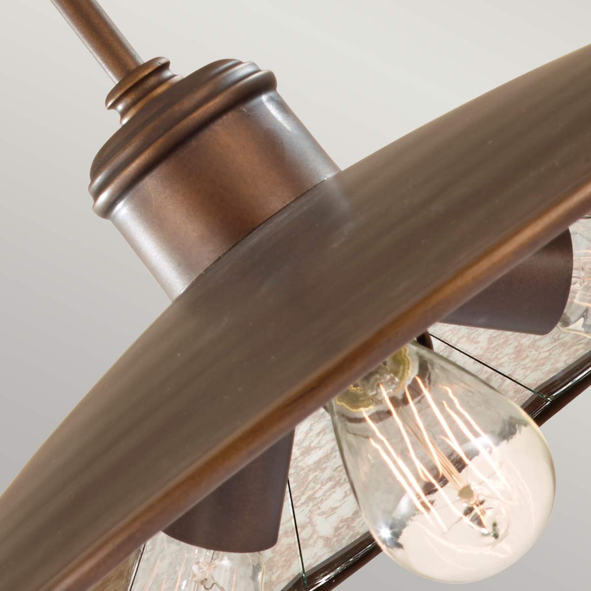 Pendelleuchte Urban Renewal (bronzefarben) 3x - Elstead Lighting