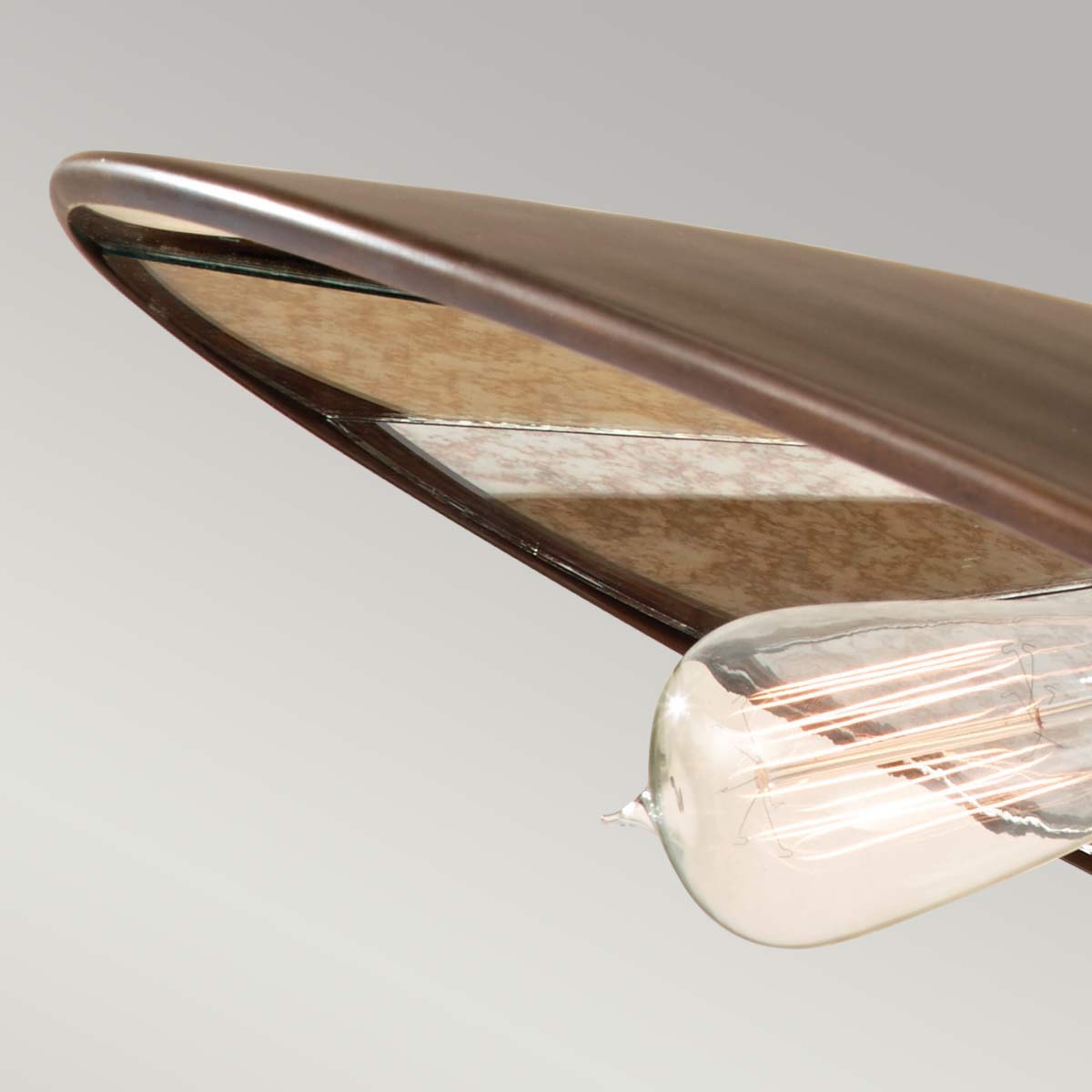 Pendelleuchte Urban Renewal (bronzefarben) 3x - Elstead Lighting