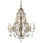 Pendelleuchte Valentina (bronzefarben) 12x - Elstead Lighting