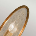 Wandleuchte Valentina (messingfarben) 1x - Elstead Lighting