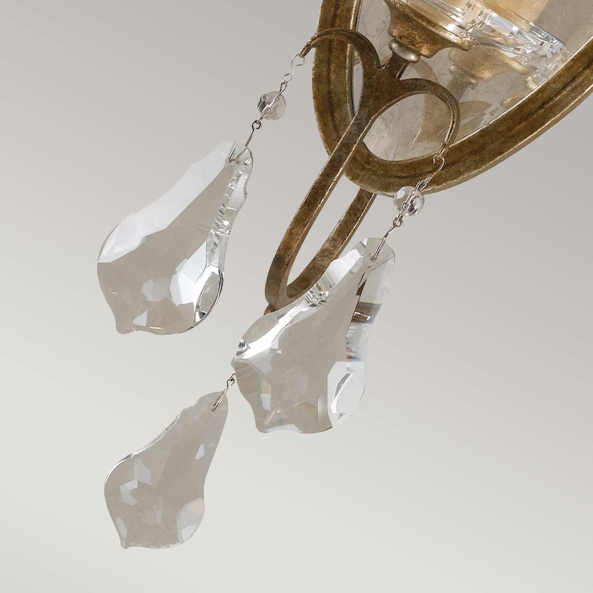 Wandleuchte Valentina (messingfarben) 1x - Elstead Lighting