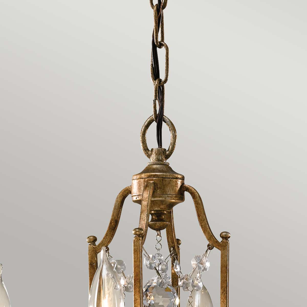 Pendelleuchte Valentina (bronzefarben) 4x - Elstead Lighting