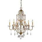 Pendelleuchte Valentina (bronzefarben) 6x - Elstead Lighting
