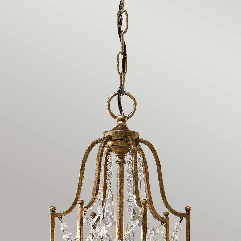Pendelleuchte Valentina (bronzefarben) 6x - Elstead Lighting
