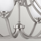 Pendelleuchte Vintner (Nickel) 9x - Elstead Lighting