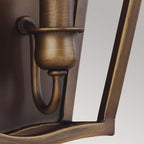 Wandleuchte Yarmouth (Brushed Steel) 2x - Elstead Lighting