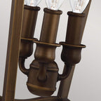 Pendelleuchte Yarmouth (messingfarben) 3x - Elstead Lighting