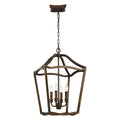 Pendelleuchte Yarmouth (messingfarben) 4x - Elstead Lighting