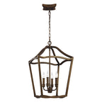 Pendelleuchte Yarmouth (messingfarben) 4x - Elstead Lighting