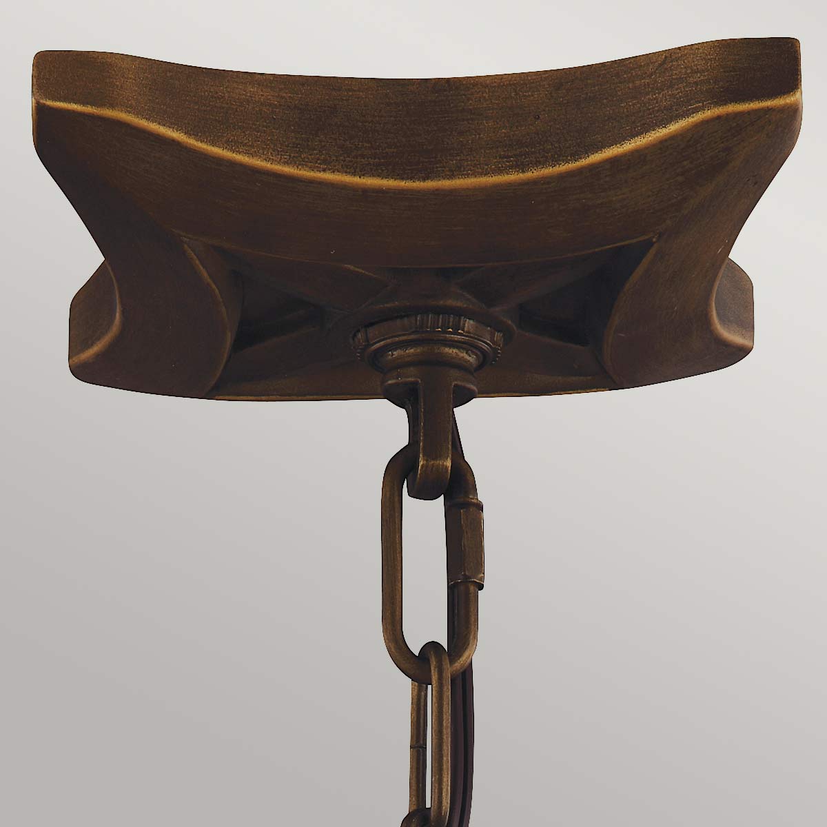 Pendelleuchte Yarmouth (messingfarben) 4x - Elstead Lighting