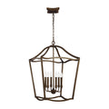 Pendelleuchte Yarmouth (messingfarben) 6x - Elstead Lighting