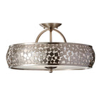 Deckenleuchte Zara (Brushed Steel) 3x - Elstead Lighting