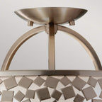 Deckenleuchte Zara (Brushed Steel) 3x - Elstead Lighting