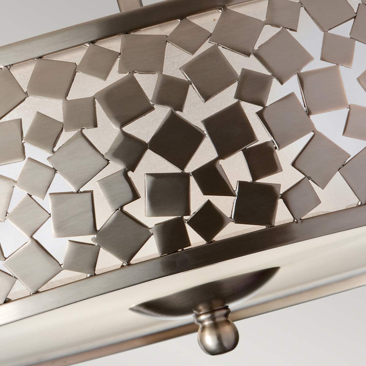 Deckenleuchte Zara (Brushed Steel) 3x - Elstead Lighting