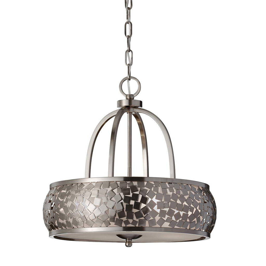 Pendelleuchte Zara (Brushed Steel) 4x - Elstead Lighting