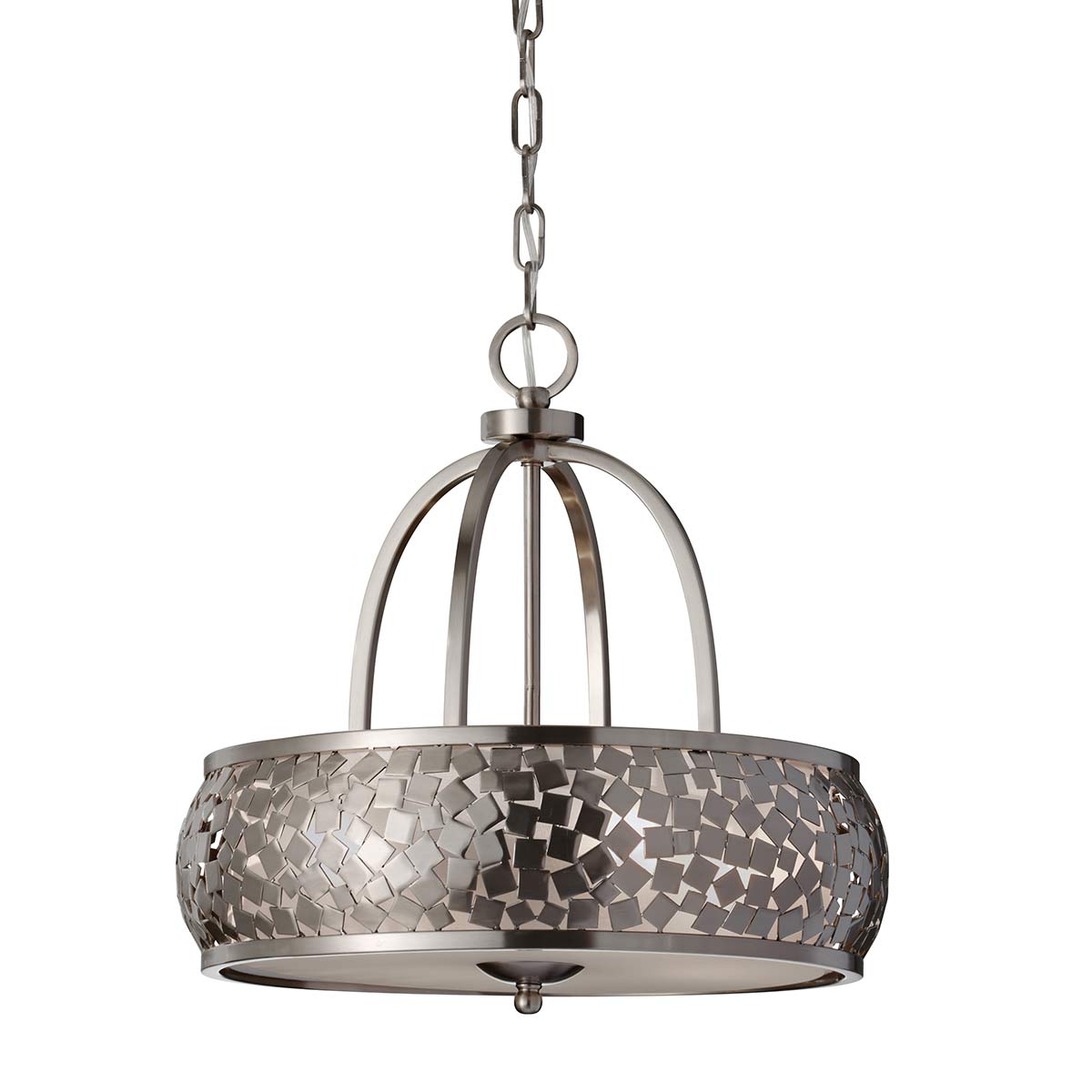 Pendelleuchte Zara (Brushed Steel) 4x - Elstead Lighting