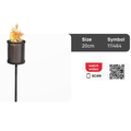 Feuerkorb für Schwedenfeuer BRUNO