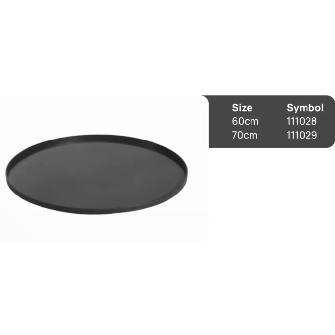 Bodenplatte für Feuerkorb 60cm