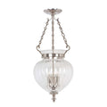 Pendelleuchte Finsbury Park (Nickel) 3x - Elstead Lighting