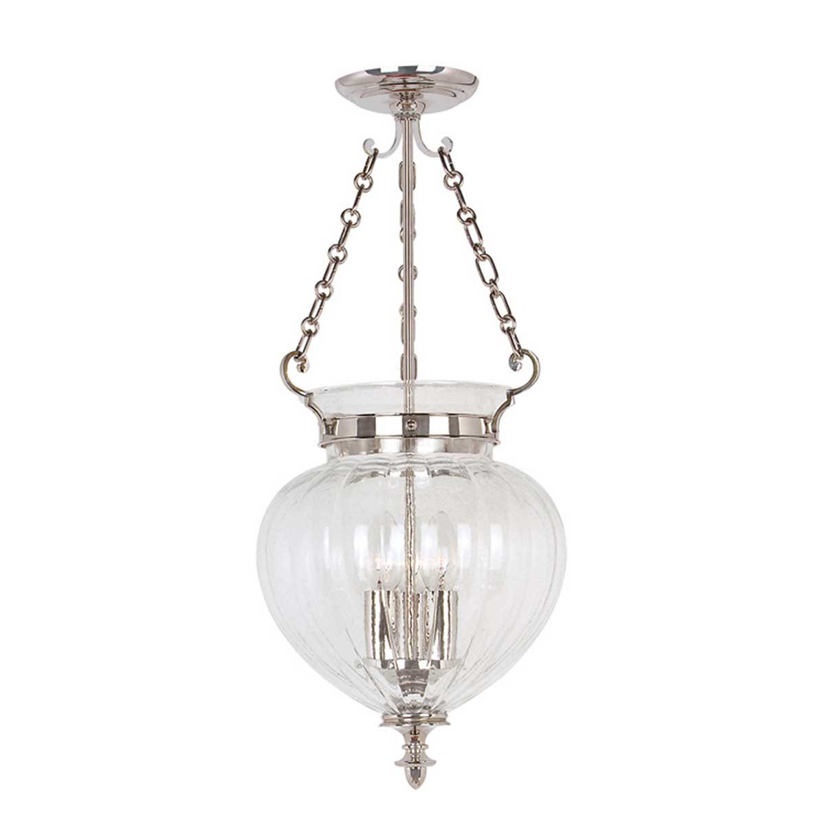 Pendelleuchte Finsbury Park (Nickel) 3x - Elstead Lighting