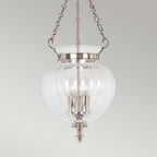 Pendelleuchte Finsbury Park (Nickel) 3x - Elstead Lighting