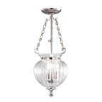 Pendelleuchte Finsbury Park (Nickel) 3x - Elstead Lighting