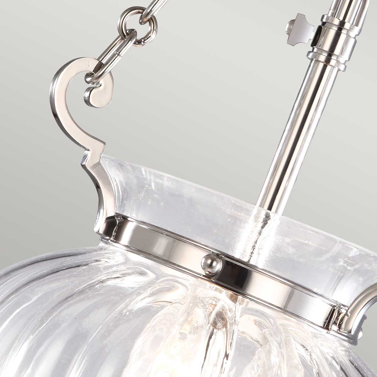Pendelleuchte Finsbury Park (Nickel) 3x - Elstead Lighting