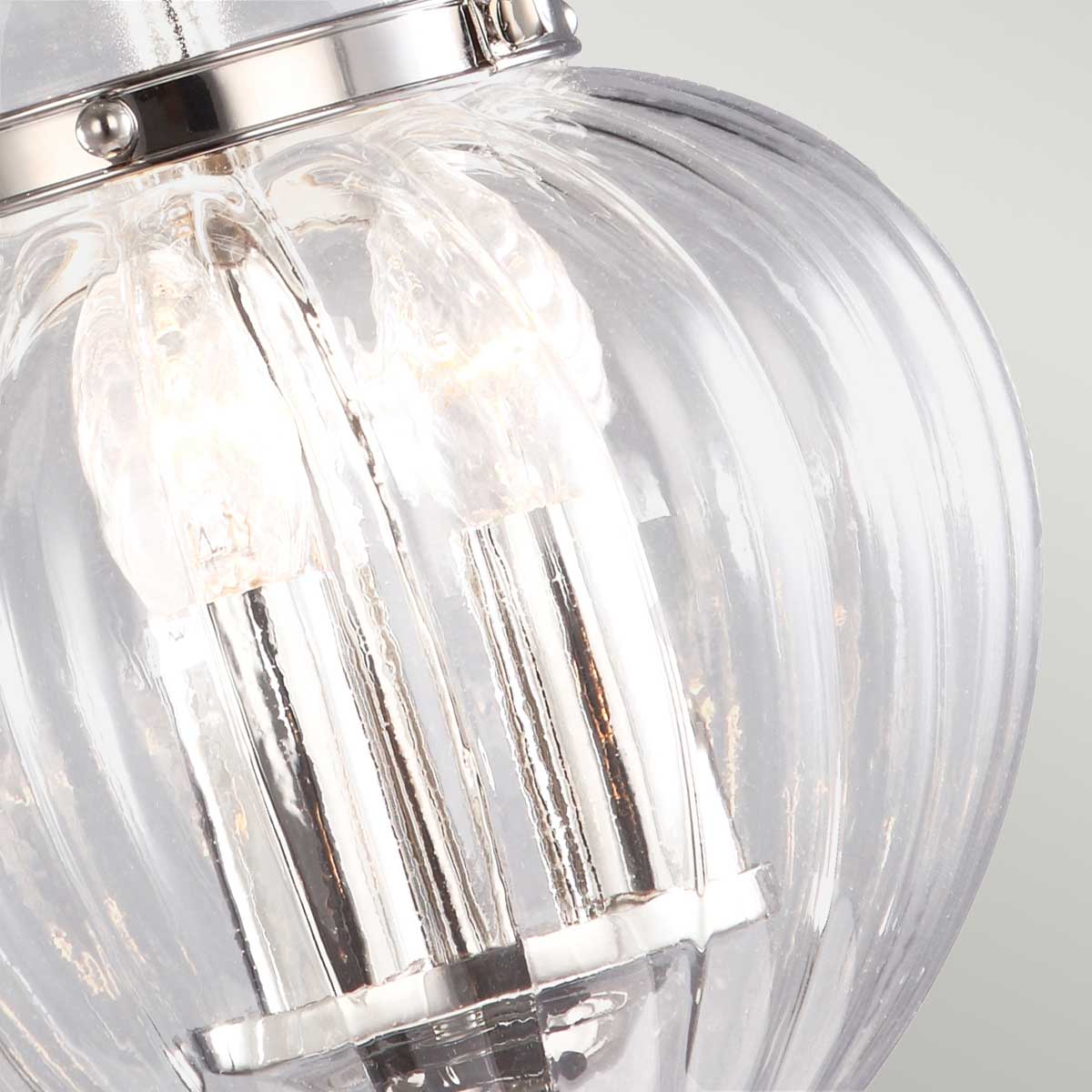 Pendelleuchte Finsbury Park (Nickel) 3x - Elstead Lighting