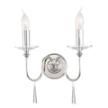 Wandleuchte Finsbury Park (Nickel) 2x - Elstead Lighting