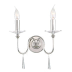 Wandleuchte Finsbury Park (Nickel) 2x - Elstead Lighting