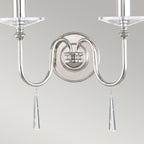 Wandleuchte Finsbury Park (Nickel) 2x - Elstead Lighting