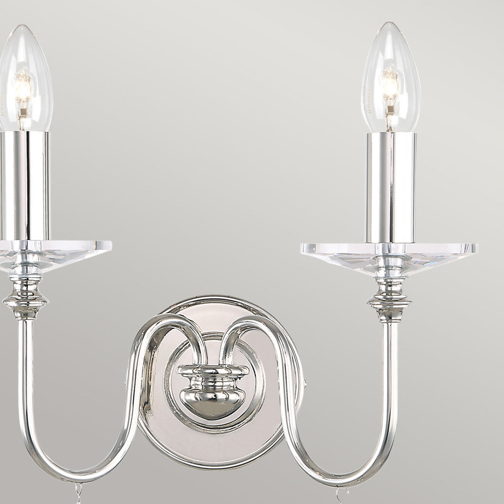 Wandleuchte Finsbury Park (Nickel) 2x - Elstead Lighting
