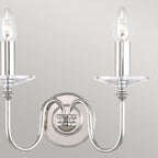 Wandleuchte Finsbury Park (Nickel) 2x - Elstead Lighting