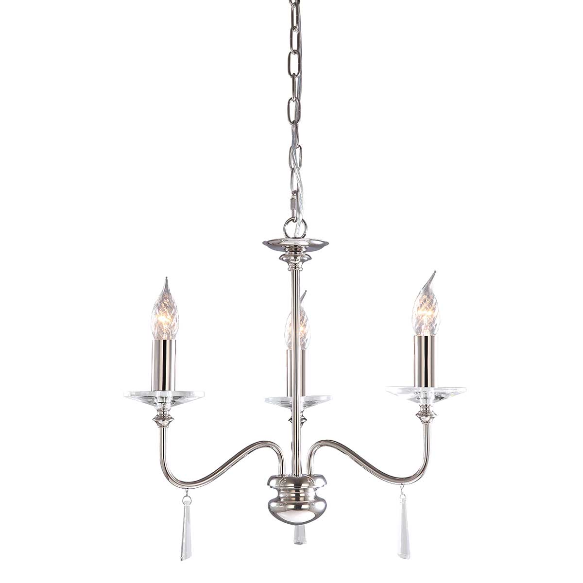 Pendelleuchte Finsbury Park (Nickel) 3x - Elstead Lighting
