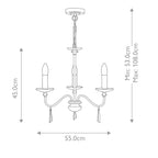 Pendelleuchte Finsbury Park (Nickel) 3x - Elstead Lighting