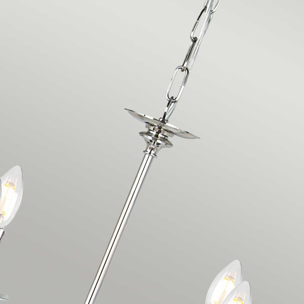 Pendelleuchte Finsbury Park (Nickel) 6x - Elstead Lighting