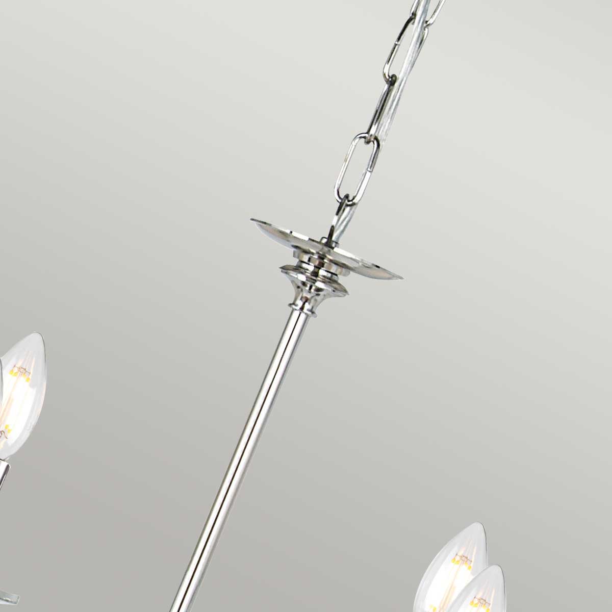 Pendelleuchte Finsbury Park (Nickel) 6x - Elstead Lighting