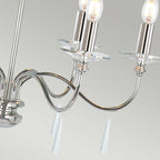 Pendelleuchte Finsbury Park (Nickel) 6x - Elstead Lighting