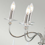 Pendelleuchte Finsbury Park (Nickel) 6x - Elstead Lighting