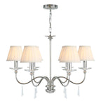 Pendelleuchte Finsbury Park (Nickel) 6x - Elstead Lighting