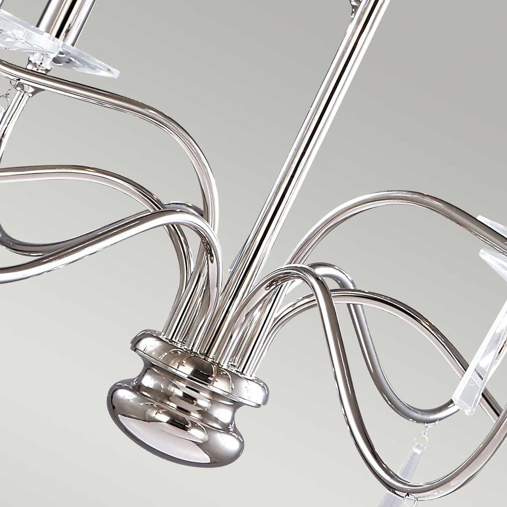 Pendelleuchte Finsbury Park (Nickel) 9x - Elstead Lighting
