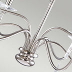 Pendelleuchte Finsbury Park (Nickel) 9x - Elstead Lighting