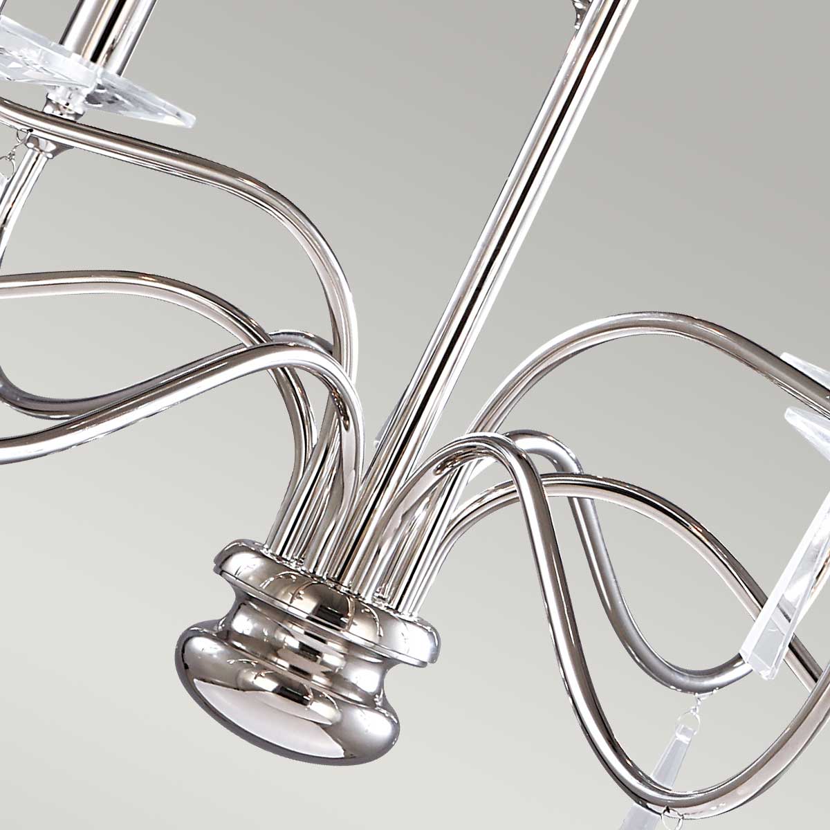 Pendelleuchte Finsbury Park (Nickel) 9x - Elstead Lighting