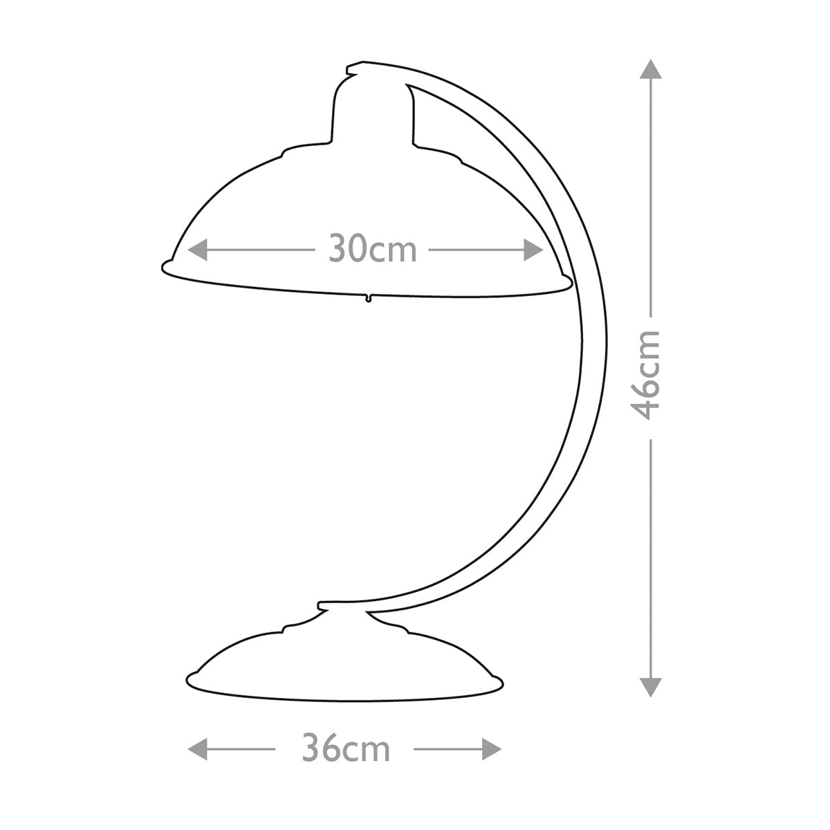 Tischleuchte Franklin (goldfarben) 1x - Elstead Lighting